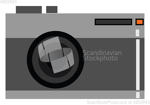 Image of Vintage camera vector illustration 