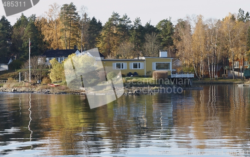 Image of House near the sea. 