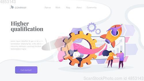 Image of Productivity landing page concept