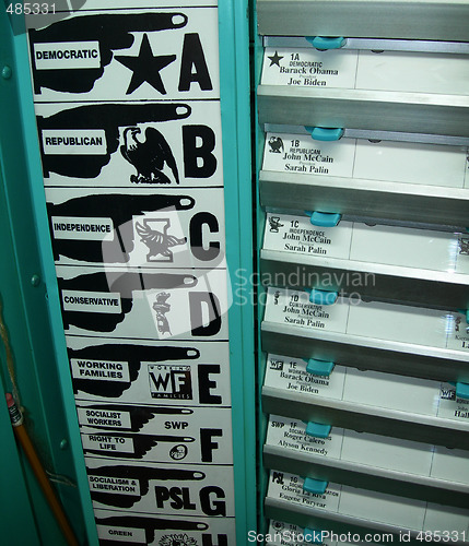 Image of voting booth