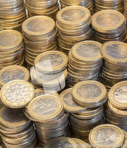 Image of lots of euro coins