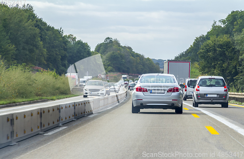 Image of highway scenery in Southern Germany