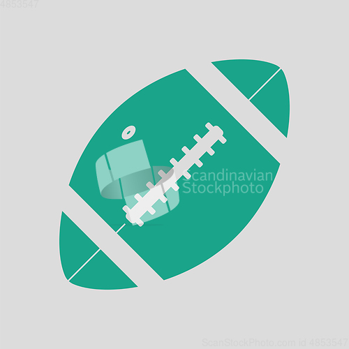 Image of American football ball icon