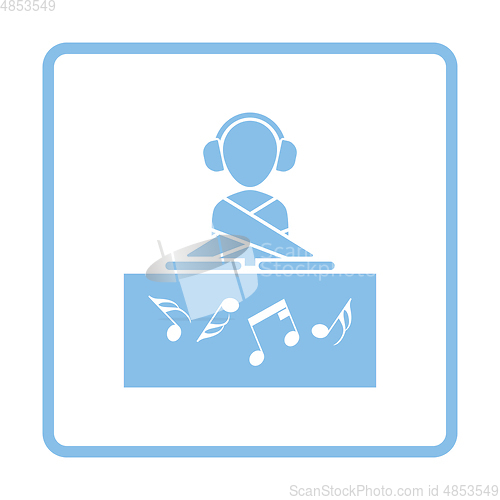 Image of Night club DJ icon
