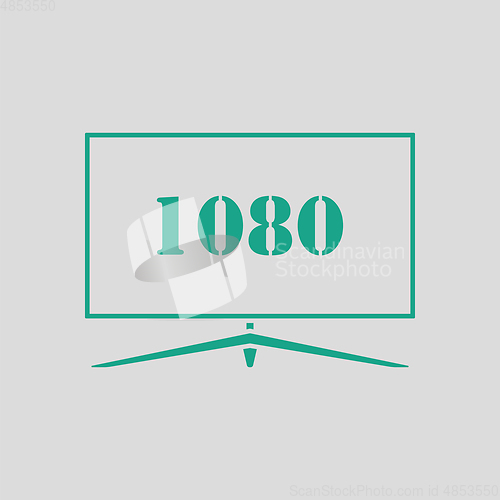 Image of Wide tv icon