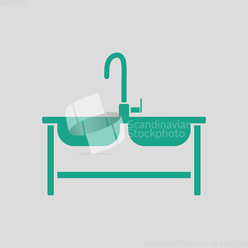 Image of Double sink icon