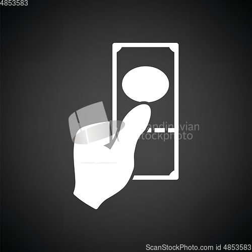 Image of Had holding dollar icon