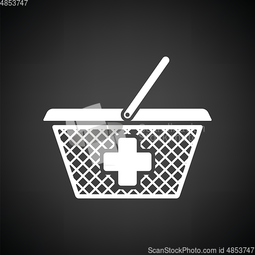 Image of Pharmacy shopping cart icon