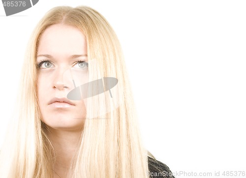 Image of pretty blond woman
