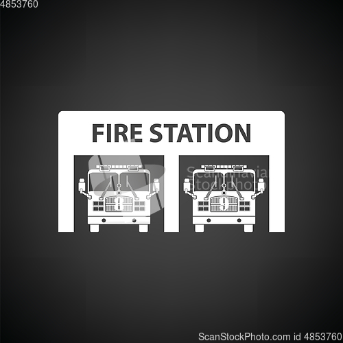 Image of Fire station icon