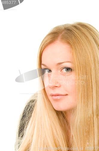 Image of pretty smiling woman