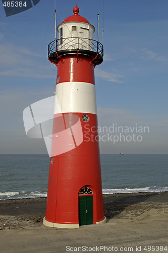 Image of Lighthouse on the North Sea