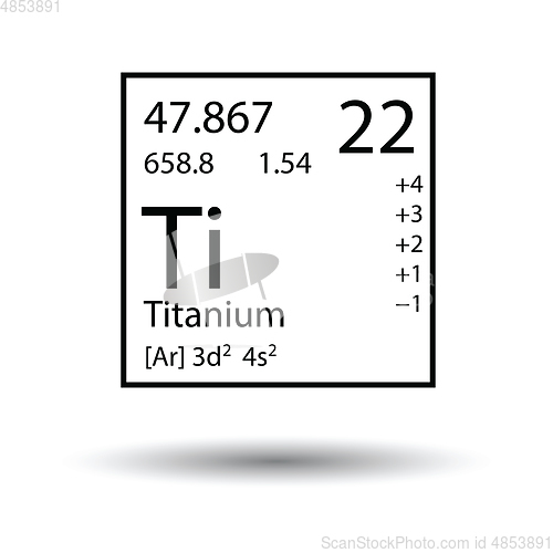 Image of Icon of chemistry element