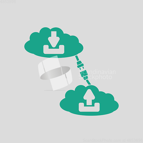 Image of Cloud connection icon