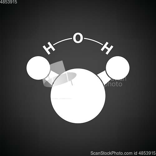 Image of Icon of chemical molecule water