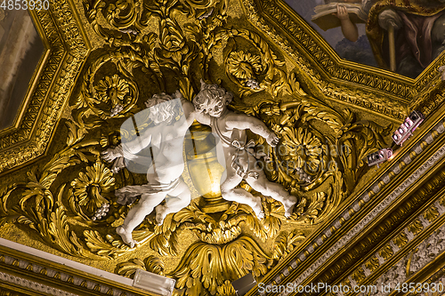 Image of interiors of Palazzo Pitti, Florence, Italy