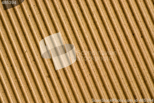 Image of Corrugated cardboard texture