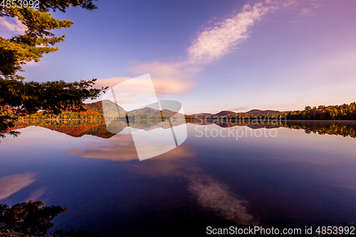 Image of Lac-Superieur, Mont-tremblant, Quebec, Canada