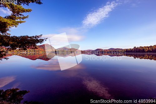 Image of Lac-Superieur, Mont-tremblant, Quebec, Canada