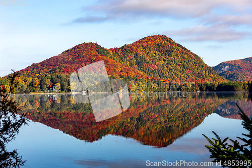 Image of Lac-Superieur, Mont-tremblant, Quebec, Canada