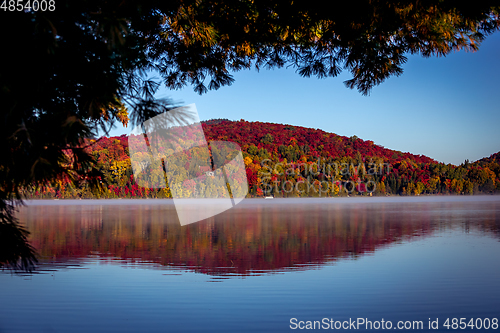 Image of Lac-Superieur, Mont-tremblant, Quebec, Canada