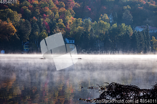 Image of Lac-Superieur, Mont-tremblant, Quebec, Canada