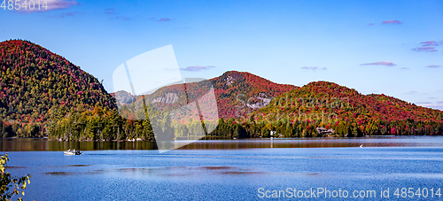 Image of Lac-Superieur, Mont-tremblant, Quebec, Canada