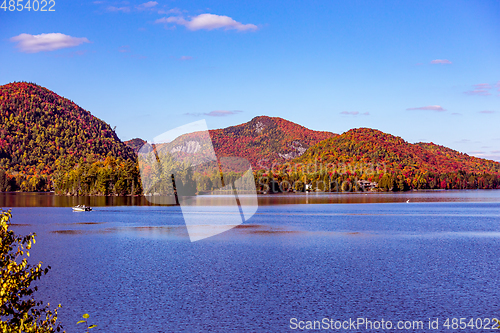 Image of Lac-Superieur, Mont-tremblant, Quebec, Canada