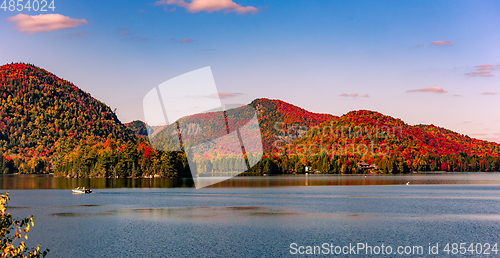 Image of Lac-Superieur, Mont-tremblant, Quebec, Canada