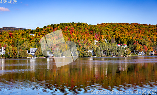 Image of Lac-Superieur, Mont-tremblant, Quebec, Canada