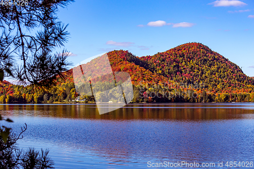 Image of Lac-Superieur, Mont-tremblant, Quebec, Canada