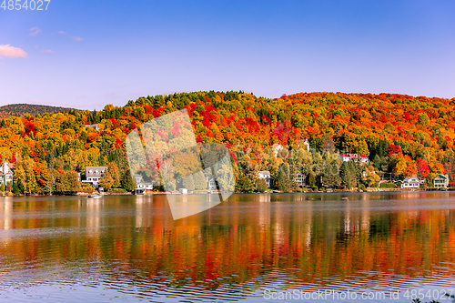 Image of Lac-Superieur, Mont-tremblant, Quebec, Canada