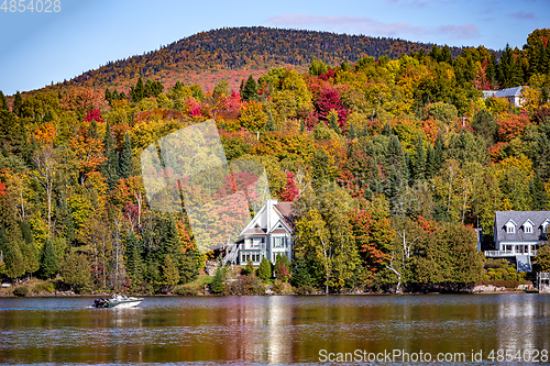 Image of Lac-Superieur, Mont-tremblant, Quebec, Canada