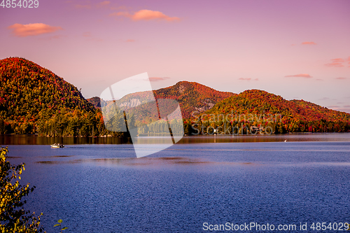 Image of Lac-Superieur, Mont-tremblant, Quebec, Canada