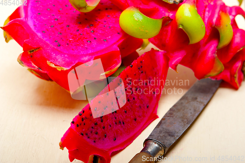 Image of fresh dragon fruit