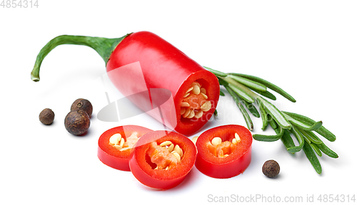 Image of chili pepper and spices