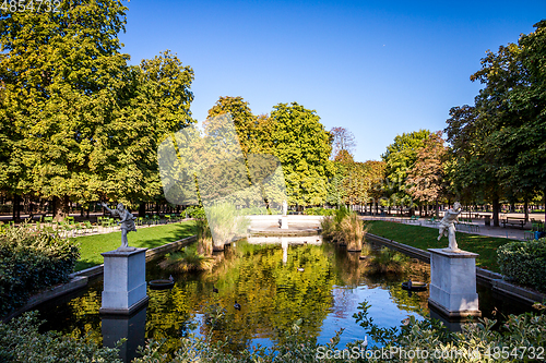 Image of Tuileries Garden, Paris, France