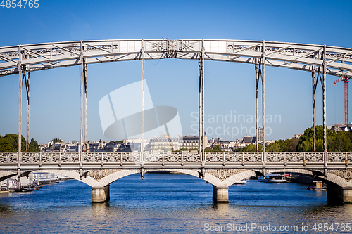 Image of Aerial subway bridge, Paris