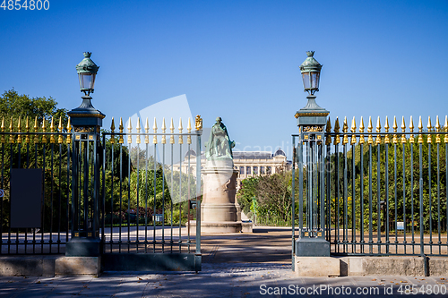 Image of Jardin des plantes Park entrance, Paris, France