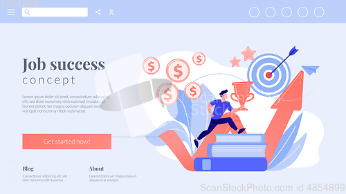 Image of Motivation concept landing page.