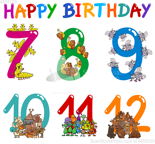 Image of birthday card designs
