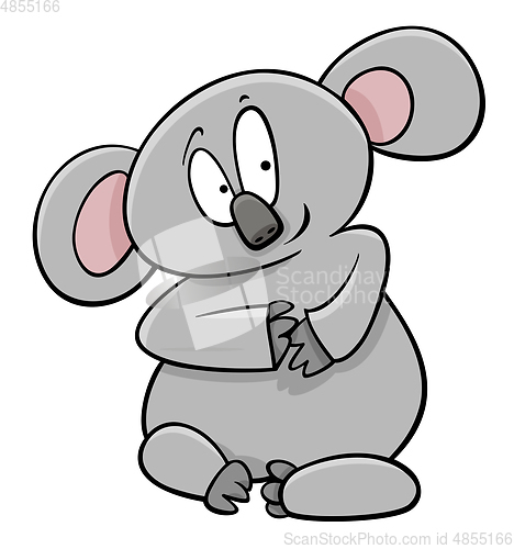 Image of koala cartoon animal character