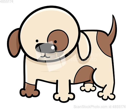 Image of puppy cartoon illustration