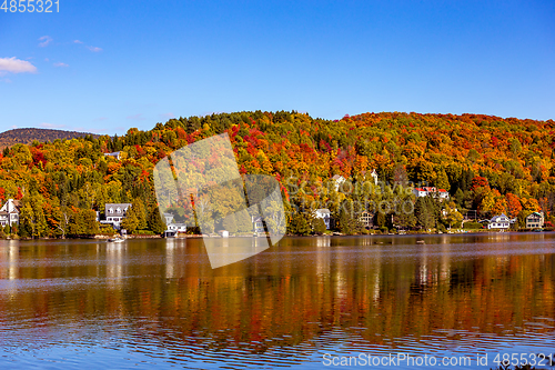 Image of Lac-Superieur, Mont-tremblant, Quebec, Canada