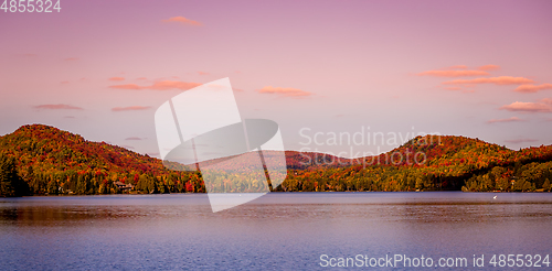 Image of Lac-Superieur, Mont-tremblant, Quebec, Canada