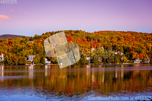 Image of Lac-Superieur, Mont-tremblant, Quebec, Canada