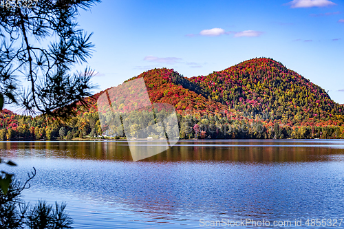 Image of Lac-Superieur, Mont-tremblant, Quebec, Canada