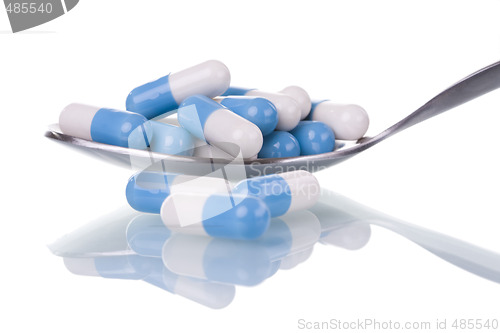 Image of pills addiction