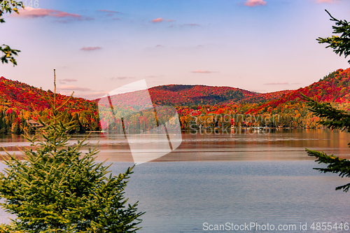 Image of Lac-Superieur, Mont-tremblant, Quebec, Canada