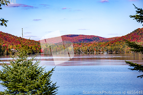 Image of Lac-Superieur, Mont-tremblant, Quebec, Canada